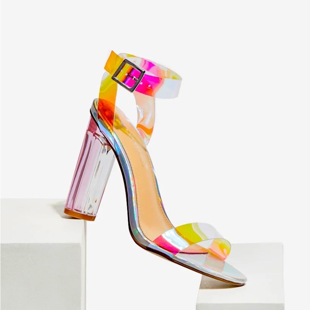 Colorful Strappy Heels